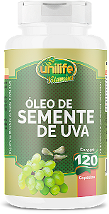 Óleo de semente de uva - 120 cáps