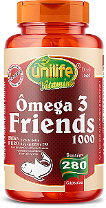 Ômega 3 - Friends - 280 cáps 1000 mg