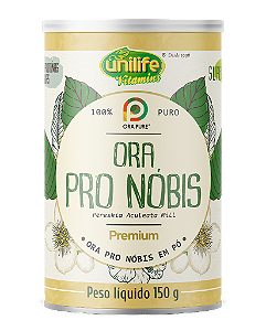 Ora pro- nóbis puro em pó lata- Pereskia aculeata  150 g