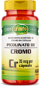 Picolinato de cromo - 60 cáps