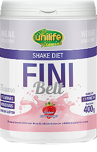 Shake Fini Belt - Sabor morango 400 g