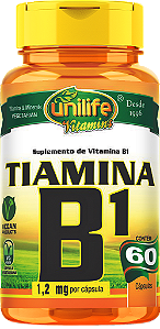 Vitamina B1 - Tiamina - 60 cáps