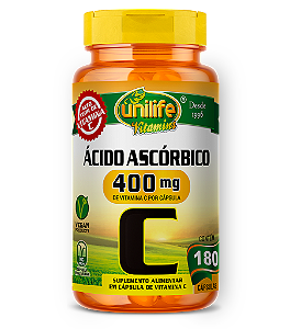 Vitamina C pure - Ácido Ascórbico pure - 180 cáps