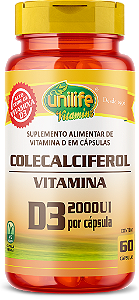 Vitamina D3 - Colecalciferol - 2.000 UI por gota - Sabor Menta