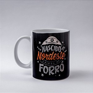 Caneca Nascido no Nordeste