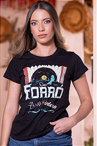Camiseta Ouço Forró