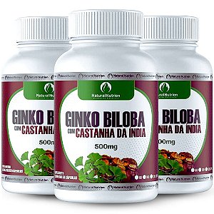 Ginkgo Biloba com Castanha 300CPS