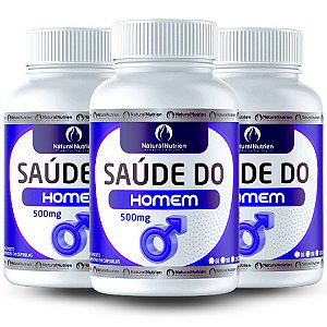 Saúde do Homem 500mg 300 Cápsulas