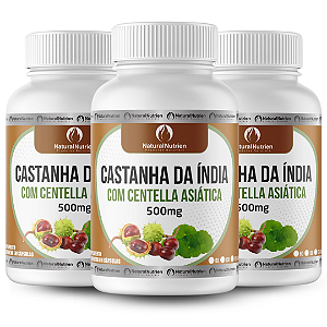 Castanha da Índia com Centella 300CPS