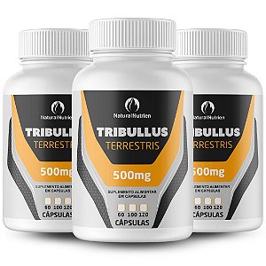 Tribulus Terrestris 500mg 300 Cápsulas