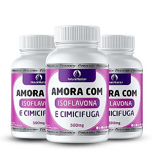 Amora com Isoflavona e Cimicifuga 300CPS