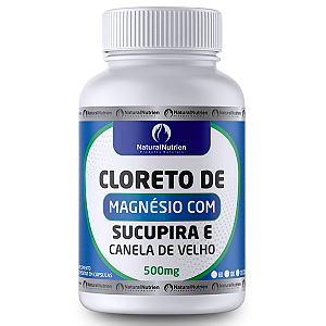 Cloreto de Magnésio com Sucupira e Canela de Velho 100CPS
