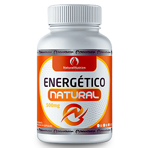 Energético Natural Vitalidade 500mg 100 Cápsulas