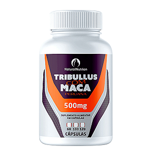 Tribulus Terrestris com Maca Peruana 500mg 100 Cápsulas