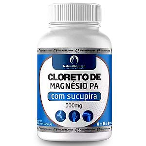 Cloreto de Magnésio P.A Sucupira 500mg 100 Cápsulas