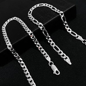 Combo Pulseira Grumet 5mm + Pulseira 3×1 5mm