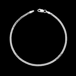 Pulseira Elo Duplo 2mm