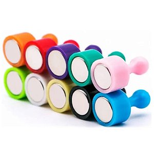 Ímã para Mural Neodímio - Cores Sortidas - Pequeno