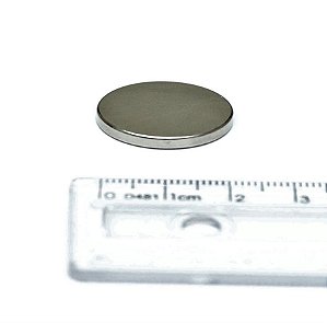 Ímã Neodímio N35 Pastilha 22x3 mm