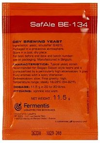 Fermento Fermentis SafAle™ BE-134 - 10 Unidades