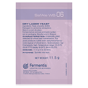 Fermento Fermentis Safale™ Wb-06 - 10 Unidades