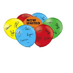 Balão de 10x25 Látex Now United Festcolor 25 unidades