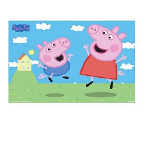 Quadro decorativo A4 Desenho Peppa Pig Serie no Shoptime