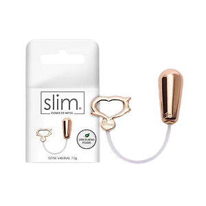 CONE VAGINAL 70G METAL - 4,4 X 2,1CM