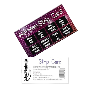RASPADINHA STRIP CARD UNITÁRIA