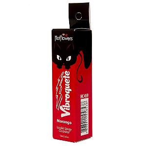 VIBROQUETE VIBRADOR LIQUIDO MORANGO 12G