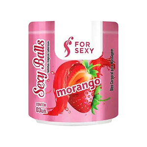 SEXY BALLS MORANGO 03UN