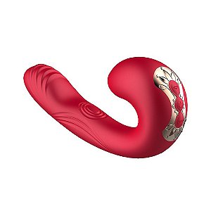 VIBRADOR DE PONTO G E CLITÓRIS COM ESTIMULADOR - LOW 3