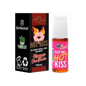GLOSS 10ML - HOT KISS MORANGO C/ CHAMPANHE