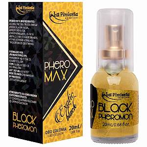 PERFUME PHERO MAX - EXOTIC BLACK UNISEX 20ML