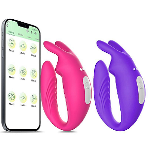 VIBRADOR DE CASAL Á LONGA DISTÂNCIA - HERA