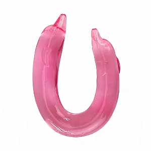 DILDO EM FORMATO DE GOLFINHO - DOUBLE DOLPHIN