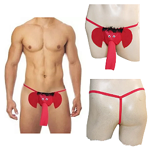 CUECA ELEFANTE JOCKSTRAP COM TROMBA