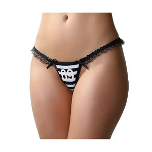 TANGA PRESIDIÁRIA COM RENDA