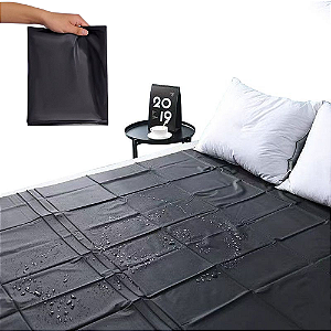 LENÇOL DESCARTÁVEL EM PLÁSTICO - 1,6 X 2,2 M