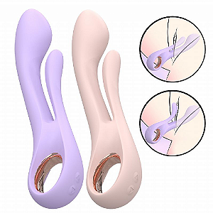 VIBRADOR DE PONTO G E CLITÓRIS - KEATHE