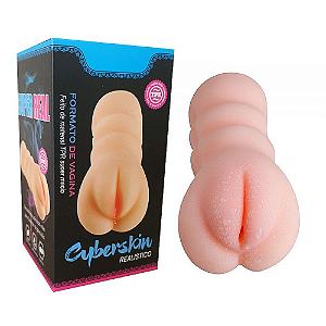 MASTURBADOR MASCULINO EM CYBERSKIN - FORMATO VAGINA 14 - MAIG