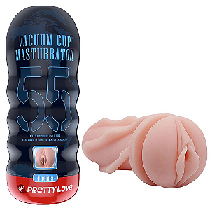MASTURBADOR LANTERNA VACUUM CUP VAGINA - PRETTY LOVE
