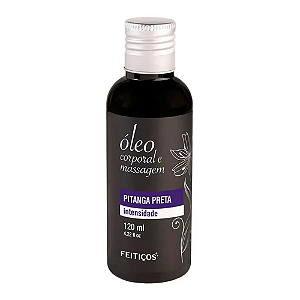 ÓLEO CORPORAL E MASSAGEM PITANGA PRETA 120ML