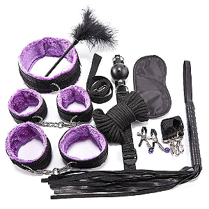 KIT SADO BLACK WOLF - ROXO