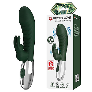 VIBRADOR DE PONTO G E CLITÓRIS COM 30 VIBRAÇÕES - NAUGHTY BUNNY
