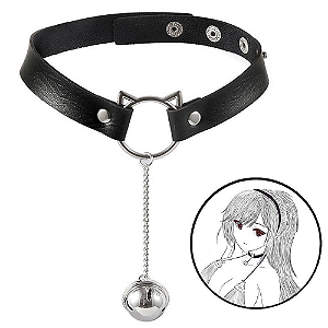 COLEIRA BONDAGE CHOKER COM PINGENTE - SI