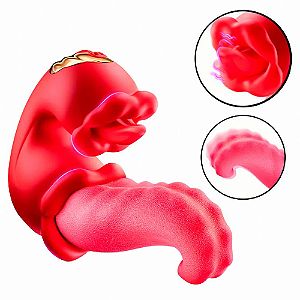 LÍNGUA REALÍSTICA ESTIMULADORA DUPLA - SI