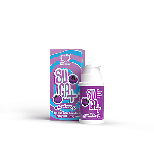 GEL SUGADOR LIQUIDO BEIJÁVEL SUGA+ BLUEBERRY - 20G