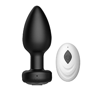 PLUG ANAL COM VIBRO E CONTROLE REMOTO - SI