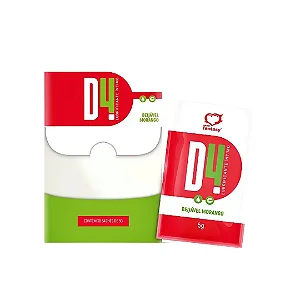 LUBRIFICANTE SACHE CAIXA C/ 30 UN - D4 MORANGO